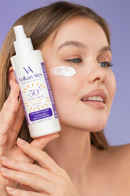 SUN CREAM 50 SPF WITH LAVENDER OIL 200 ML