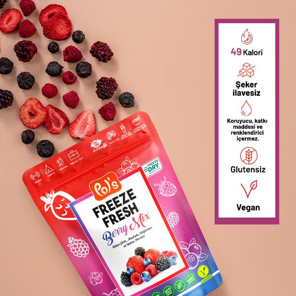 Pol's Freeze Fresh Berry Mix 16g