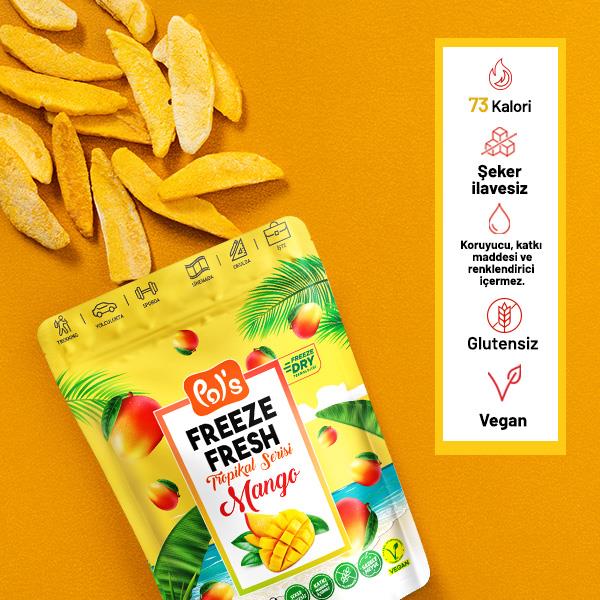 Pol's Freeze Fresh Dried Mango 20g